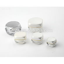 cosmetic square shape acrylic jar 50ml